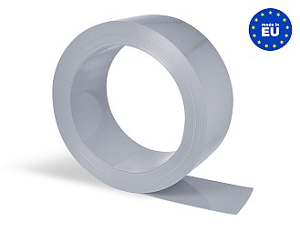 Rollo Lama PVC Flexible (50 metros lineales) 200x2mm Color Opaco Naranja RAL 2003