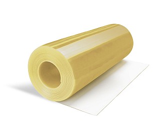 Rollo PVC Flexible (20 metros lineales) 1000x7mm Normal Transparente Azulado